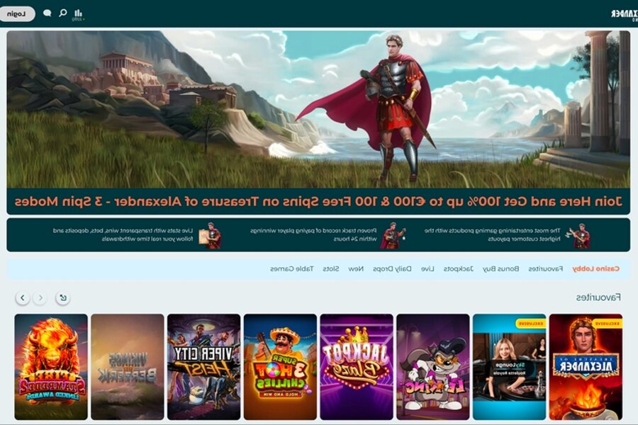Alexander Casino: Profitez de notre Bonus Sans Dépôt